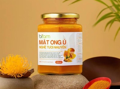 Review Mật ong ủ nghệ tươi nhuyễn của Bimall